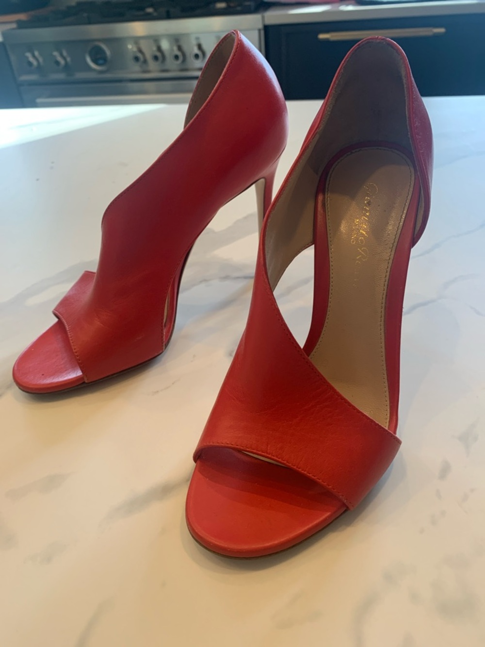 Gianvito Rossi red heels